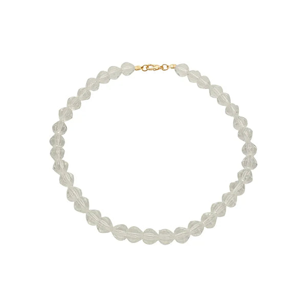 Colar de Acrílico Transparente